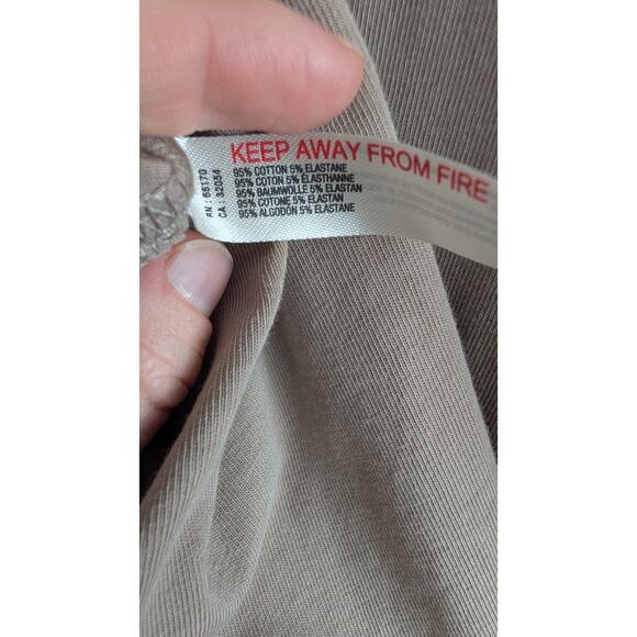 Free People FP Movement Hot Shot Jumpsuit Womens Sz Large Mocha Latte Loungewear - Picture 8 of 10